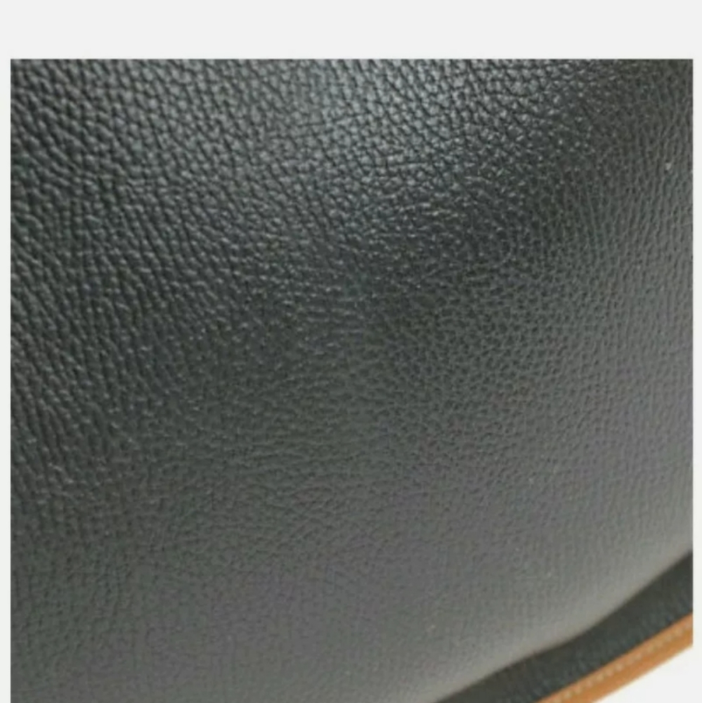 Auth HERMES EVELYNE GM Shoulder Bag Black Brown Va - Picture 9 of 12
